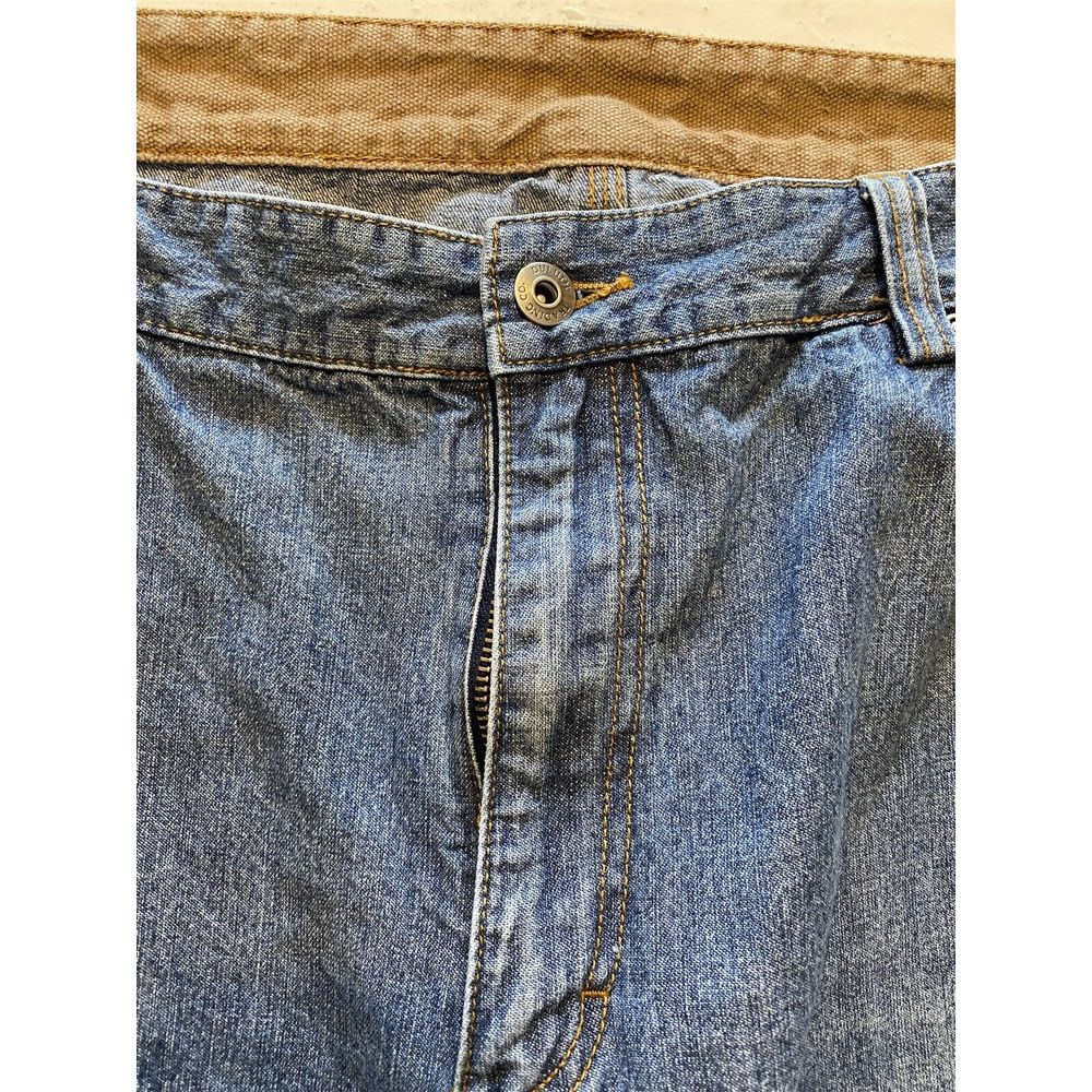 Duluth Trading 42 x 32 Ballroom Straight Stonewashed Denim Jeans 64012 - Picture 2 of 6